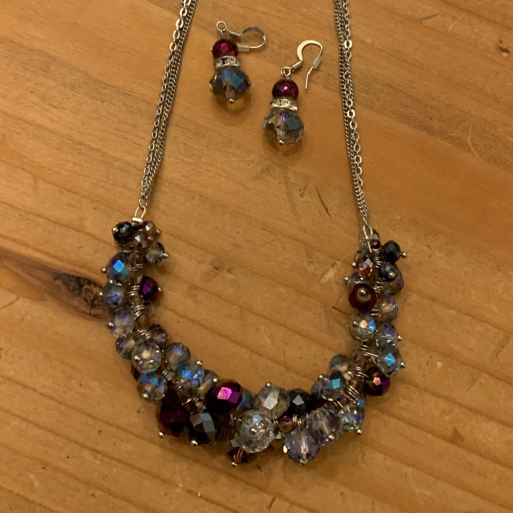 Beautiful Necklace and Earrings